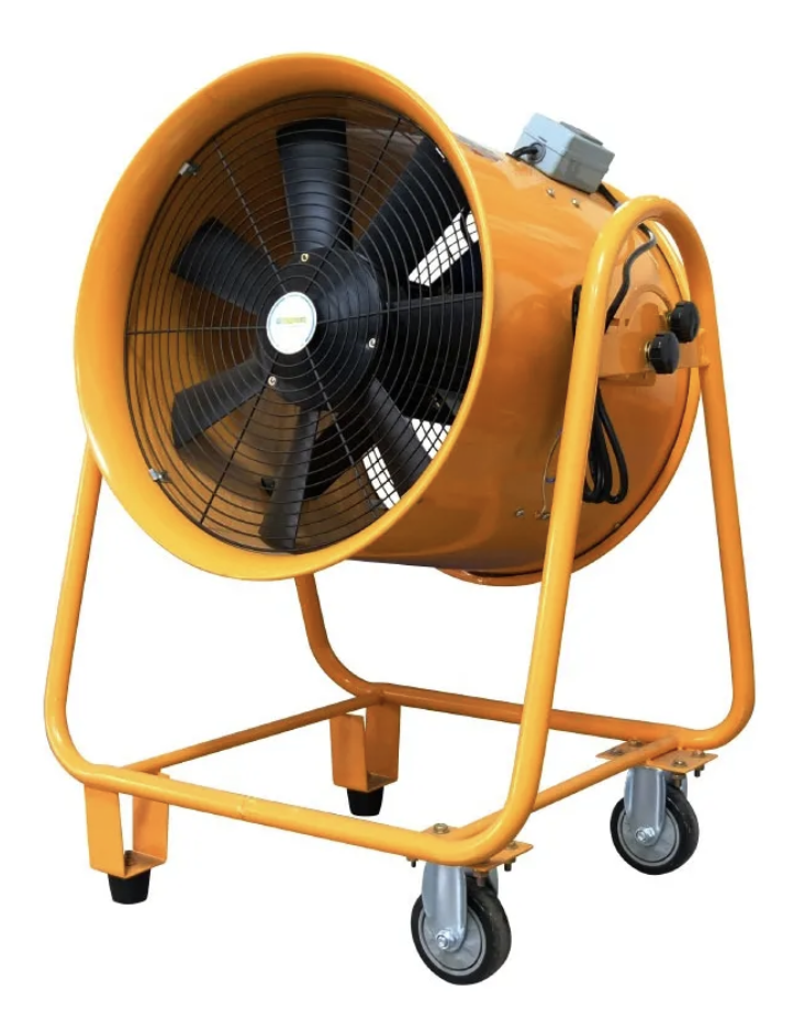 Extractor Aire Industrial Portatil 50cm 20' Rueda